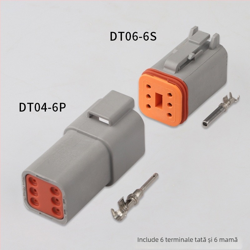 Mufa Deutsch DT04-2P/DT06-2S pentru cablu etanș