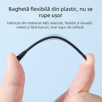 Instrument pentru eliminarea punctelor negre cu ac de acnee și racletă pentru nas – dispozitiv de unică folosință