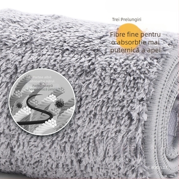 Mop plat pentru fabrici și ateliere, curățare pe suprafețe mari, curățenie pentru hoteluri, uz comercial