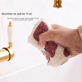 Prosop absorbant pentru chiuveta de bucătărie din bumbac din celuloză de lemn, protecție împotriva stropilor, decupabil la dimensiune, pentru spălat vase