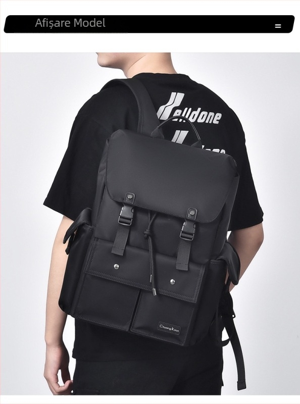 ChuongKaiye rucsac bărbătesc – stil minimalist, impermeabil, rucsac urban cu capacitate mare 36–55 L, încăpător pentru laptop de până la 14 inci