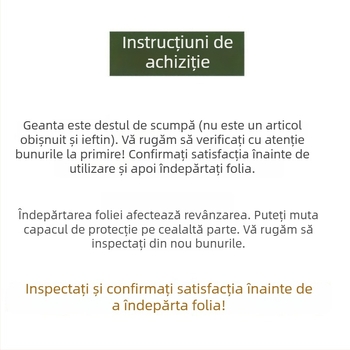Geantă messenger clasică, de înaltă calitate, cu închidere cu lacăt; purtare pe umăr, crossbody sau geantă de mână, casual