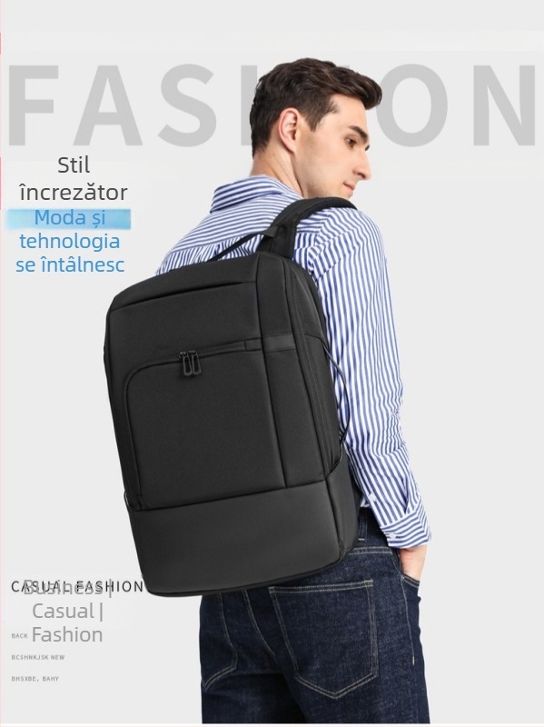 Rucsac unisex pentru laptop de 15 inchi, material Oxford, impermeabil, 20–35 L, pentru afaceri și navetă