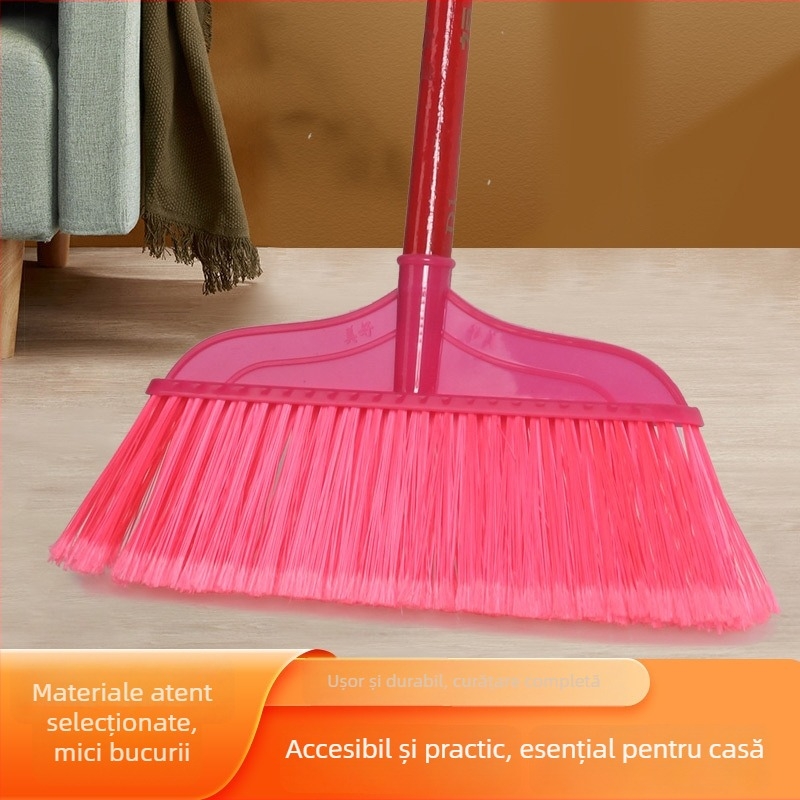 Mătură din plastic cu peri rigizi pentru ateliere, șantiere, școli, fabrici și gospodării