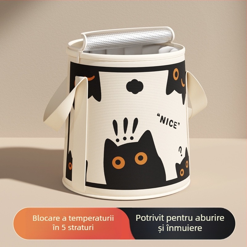 Cadă de picioare ceramică pliabilă, adâncă pentru gambe, baie cu aburi portabilă pentru uz casnic