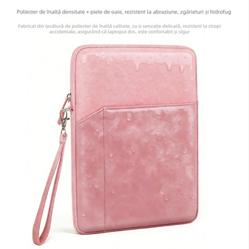 Geantă de stocare pentru iPad cu căptușeală de catifea, protecție la șocuri și praf, husă de tabletă ușoară și portabilă
