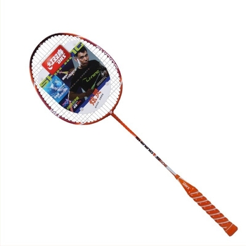 Rachetă de badminton DHS Red Double Happiness seria S6 din fibră de carbon, tip control, ultra-ușoară, durabilă, mâner lavabil