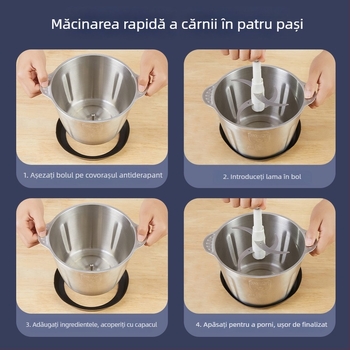 Hanjios mașină de tocat carne – automată, puternică, pentru uz comercial și casnic