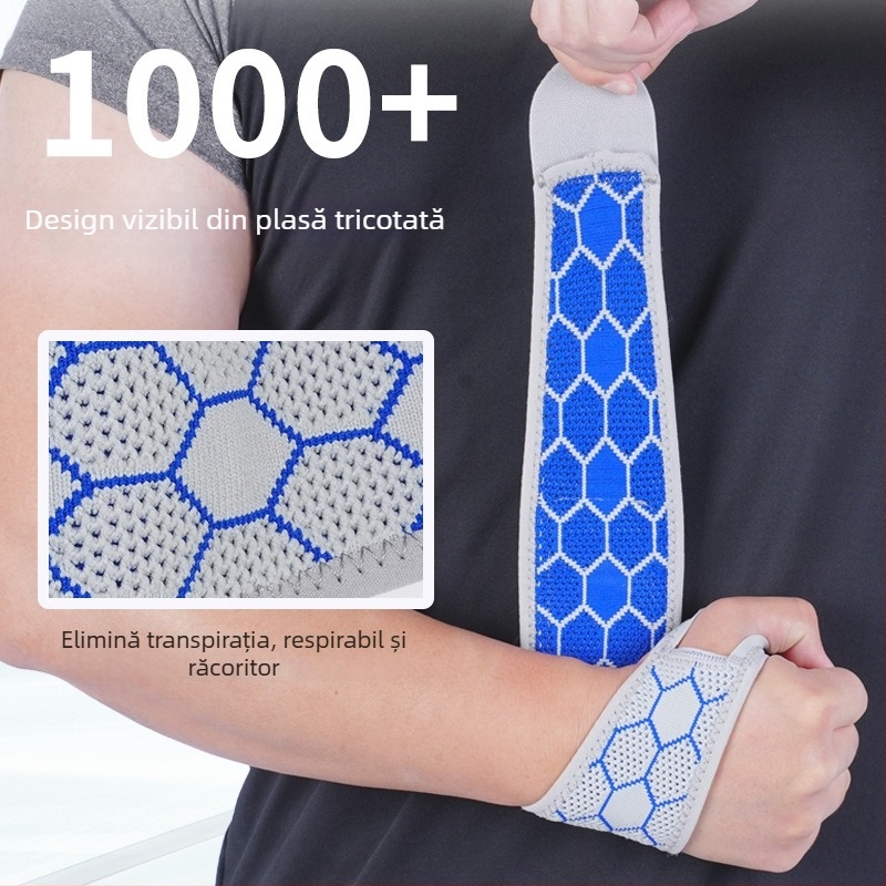 Suport pentru încheietură, protecție împotriva entorsei și a tendoanelor, pentru tenis și badminton