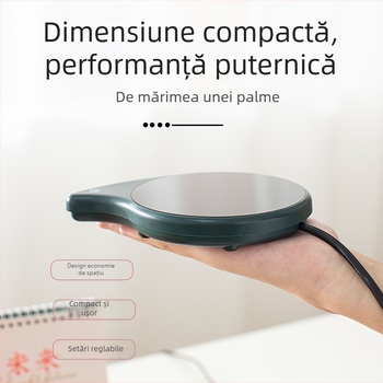 Suport încălzitor pentru ceașcă cu control automat al temperaturii, încălzește laptele, 40–80°C