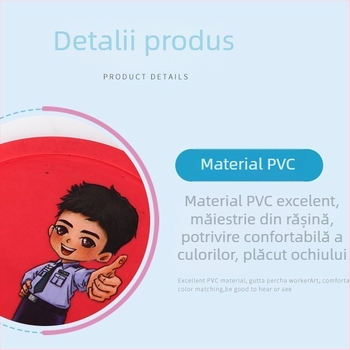 Suport USB pentru cană cu design drăguț, suprafață PVC flexibilă – cadou personalizabil