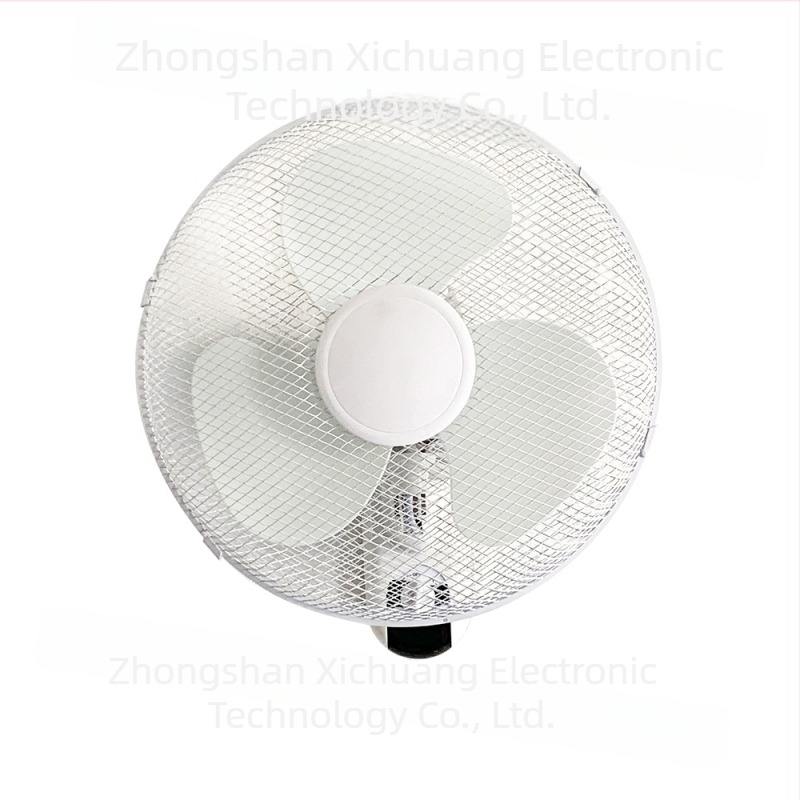 Ventilator de perete, 16 inci, 50W, 12V, vânt natural, funcționare mecanică, fără telecomandă, fără temporizare
