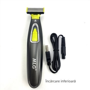 Aparat de ras electric unisex cu încărcare USB, cap lavabil