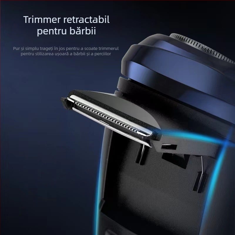 Feinette 5688 aparat de ras electric cu trei capete flotante pentru bărbați