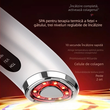 Masaj facial cu lumină foton în șapte culori, pentru uz casnic