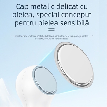 Cioc de gheață pentru față, dual – încălzire/rece, reîncărcabil, curățarea porilor, compact