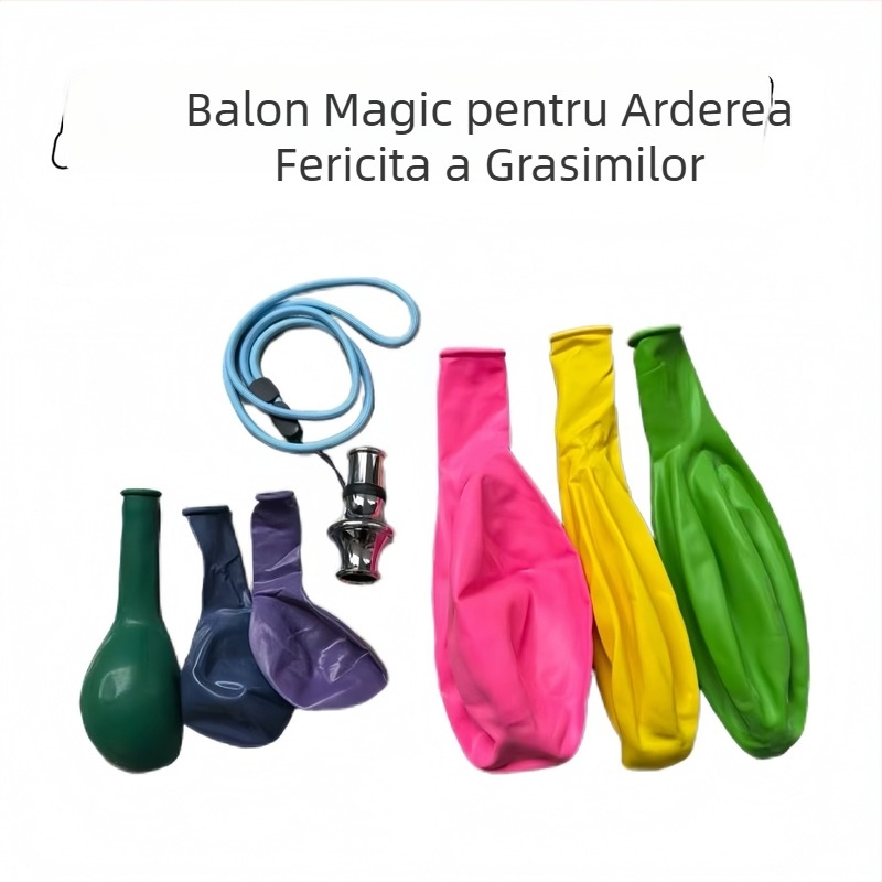 Balon magic pentru yoga, arderea grăsimilor și antrenamentul de respirație abdominală — accesoriu de fitness