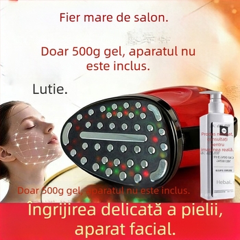 Dispozitiv facial cu radiofrecvență și terapie cu colagen pentru ridicare și fermitate, EMS pentru rejuvenarea pielii cu efect lapte
