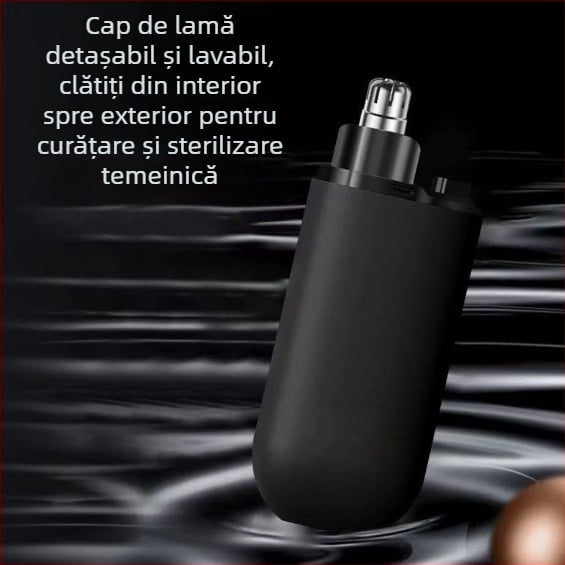 Trimmer pentru păr de nas pentru bărbați, curățare nazală portabilă, trimmer electric