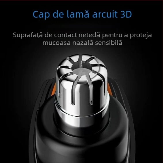 Trimmer pentru păr de nas pentru bărbați, curățare nazală portabilă, trimmer electric