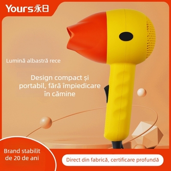Uscător de păr 800W, pentru camere de cămin, design drăguț pentru bebeluși și copii