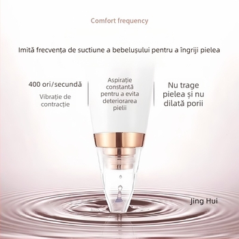 Dispozitiv ultrasonic pentru curățarea feței, îndepărtarea punctelor negre și curățarea porilor
