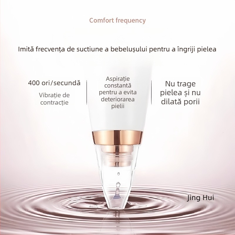 Dispozitiv ultrasonic pentru curățarea feței, îndepărtarea punctelor negre și curățarea porilor