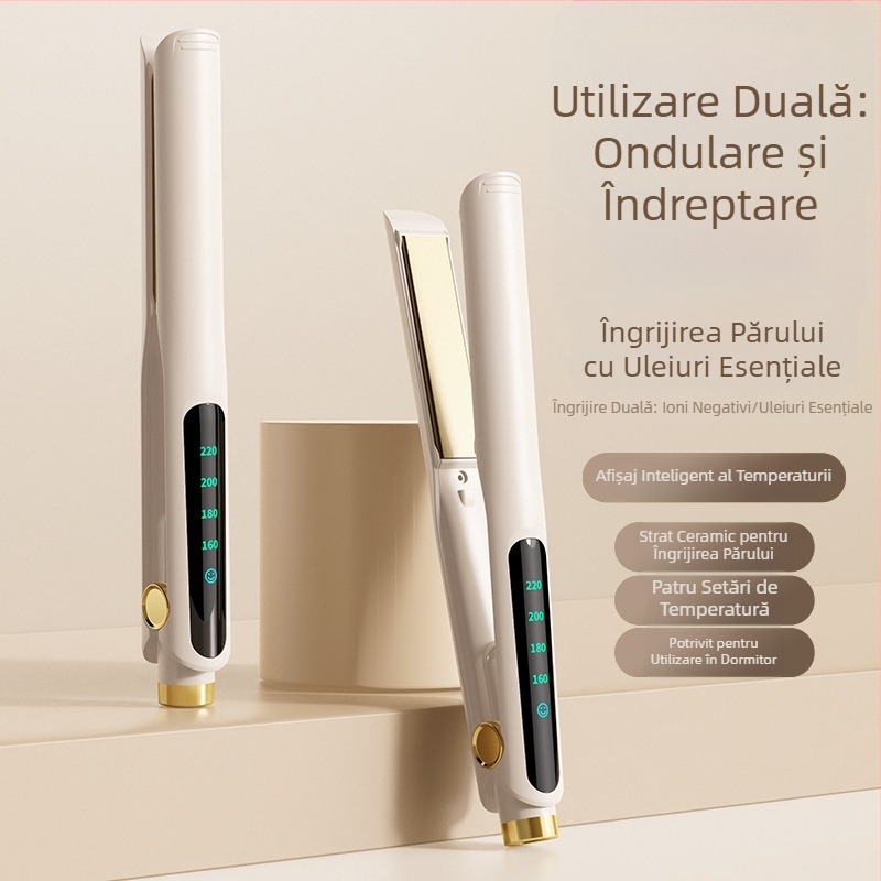 Stilist de păr cu ioni negativi și ondulator portabil, pentru uz casnic, tambur ceramic cu turmalină 21–30 mm