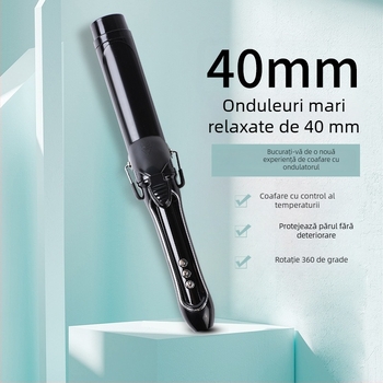 Hanwei ondulator electric LCD – 40 mm curling mare, 36 mm placă de prindere, acoperire ceramică