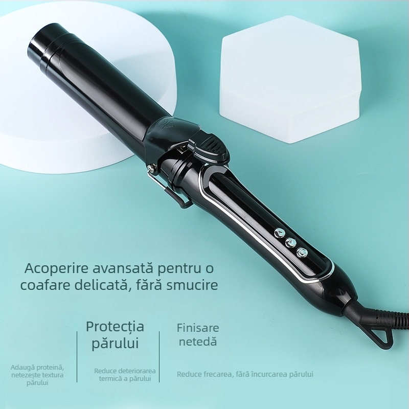 Hanwei ondulator electric LCD – 40 mm curling mare, 36 mm placă de prindere, acoperire ceramică