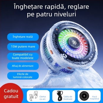 Răcitor pentru telefonul K3 cu control AI al temperaturii și reglaj în patru trepte
