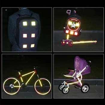 Fâșii reflectorizante monocromatice pentru camioane, biciclete, vehicule electrice și motociclete – decor personal, benzi reflectorizante de înaltă luminozitate pentru siguranța nocturnă
