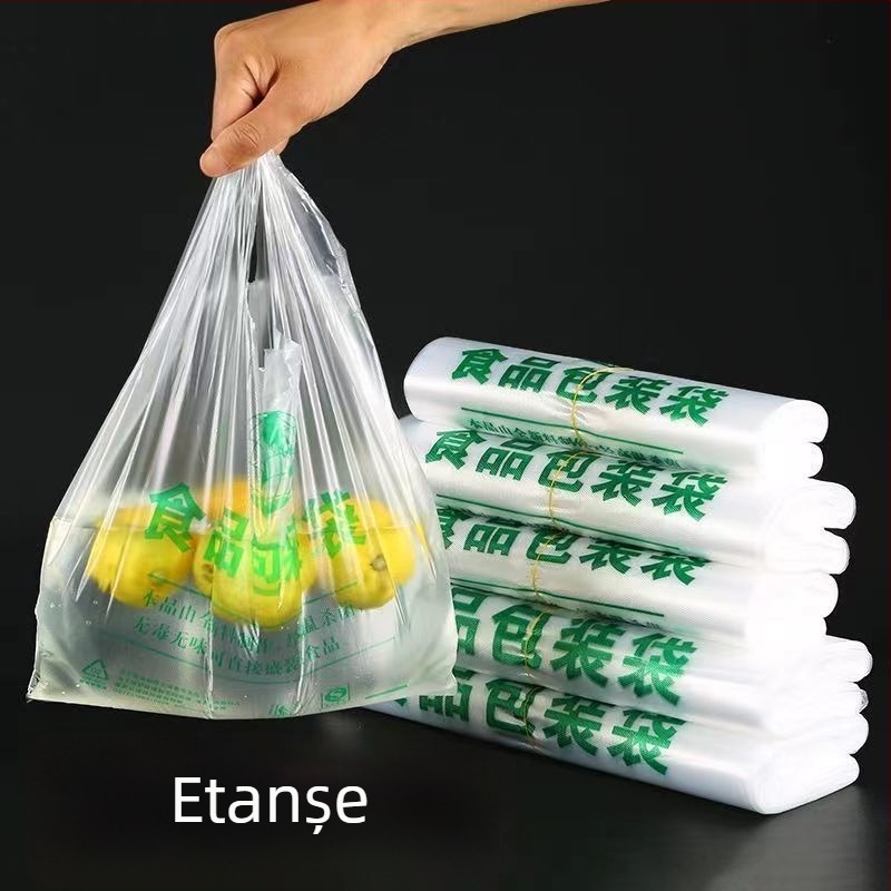 Saci de gunoi imprimați greșit, plastic alimentar îngroșat pentru ambalarea mâncării pentru takeout