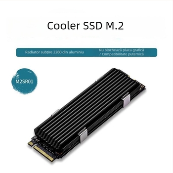 Răcitor M.2 SSD pentru PS5 – radiator din aluminiu pentru SSD