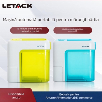 Inozto Bo-a6h tocător electric de hârtie, automat, format A4, pentru casă și birou, cu putere mare