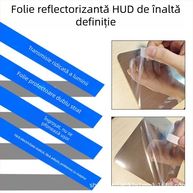 Film de protecție HUD pentru mașină – Film HD reflectorizant pentru proiecție