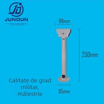 Suport de perete pentru proiector și cameră, din aliaj de aluminiu, anti-static, rotire la 360°