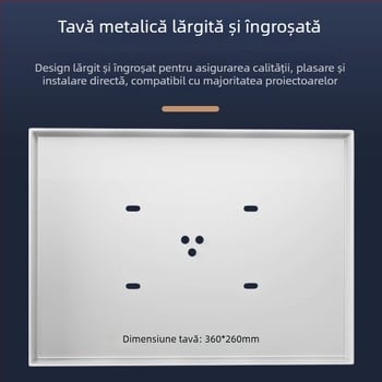 Suport de proiector pentru tavan și perete, reglabil telescopic