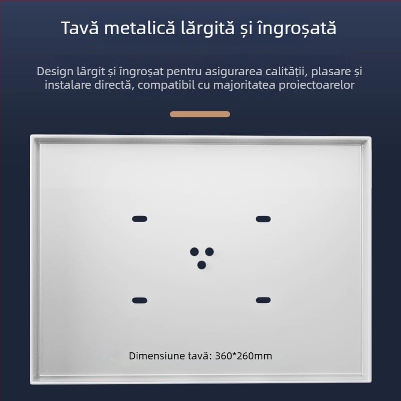 Suport de proiector pentru tavan și perete, reglabil telescopic