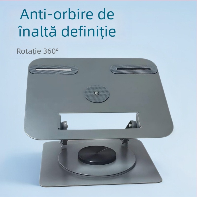 Suport pentru proiector pentru birou, tavan sau perete, cu mecanism pan-tilt, rotire de 360° și unghiuri reglabile