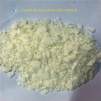 Ceară din soia pentru pahare – Material brut pentru lumânări aromatice, fulgi de ceară pentru pahare, 52°C
