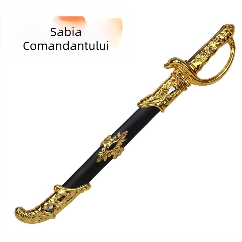 Recuzită de costum Halloween: sabie de cavaler, jucărie pentru copii, armă de simulare pentru reprezentații