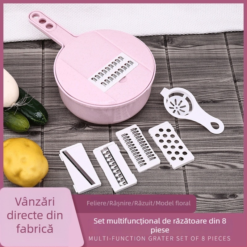 Tocator de legume multifuncțional și tăietor cuburi pentru bucătăria de acasă