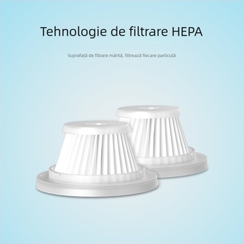 Aspirator auto cu filtru HEPA, aspirator portabil fără fir, sac filtrant din pânză