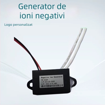 Generator de ioni negativi și purificator de aer 220V pentru uz casnic, comercial și auto — elimină formaldehidă, miros de fum și particule fine