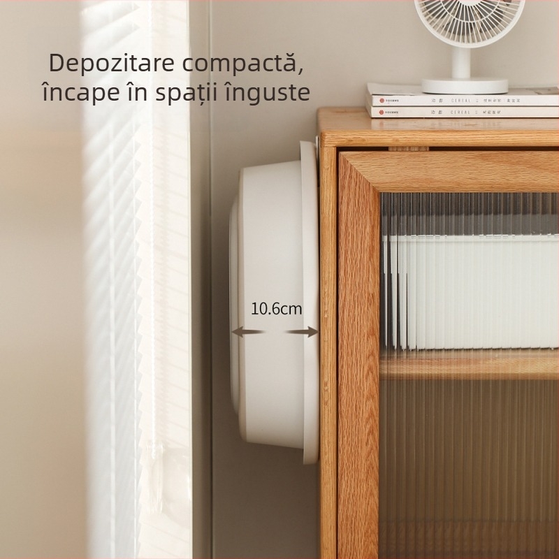 FaSoLa cadă pliabilă pentru picioare, izolată termic și cu structură robustă, portabilă, cu masaj pentru uz casnic