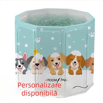 Cadă de baie pliabilă și portabilă pentru adulți și copii, utilizare acasă