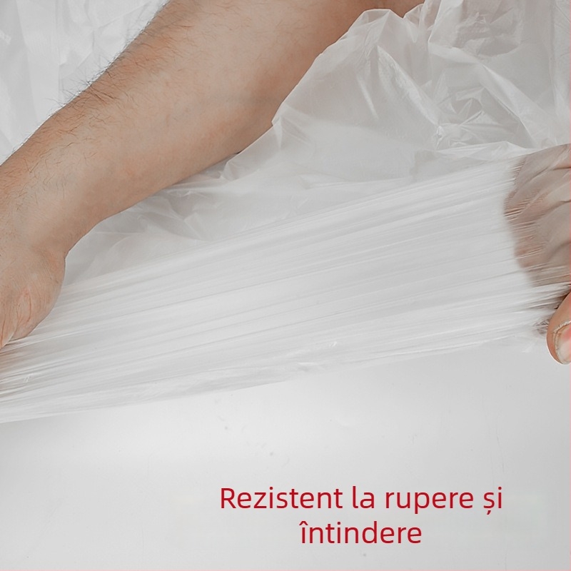 Geantă transparentă de baie pentru bebeluși, folie de baie de unică folosință