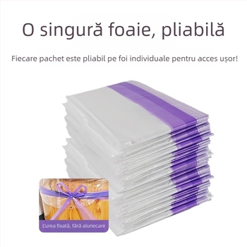 Geantă de baie de unică folosință cu șnur și husă de cadă îngroșată
