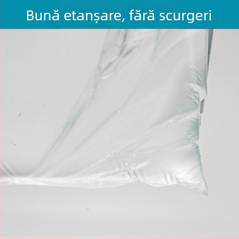 Sac de baie de unică folosință pentru două persoane, pungă plastică mare, rotundă, pentru hotel